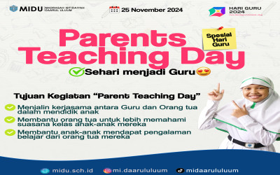 Parents Teachig Day 2024 - Spesial Hari Guru